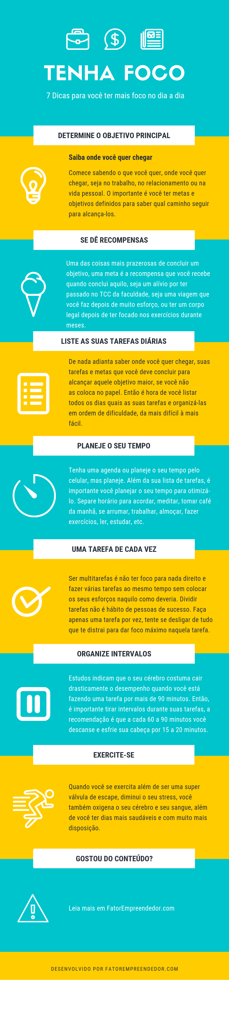 Como Ter Mais Foco! 7 Passos Certeiros Para Começar Agora
